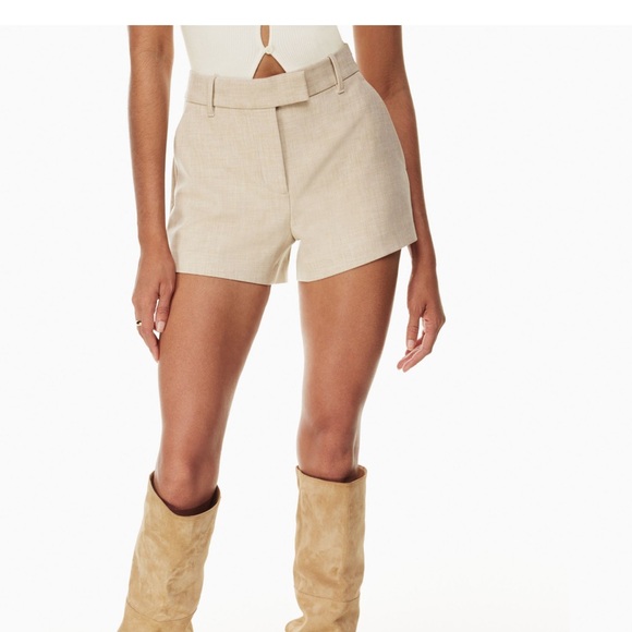 Aritzia Wilfred Deauville Mini Short Black - Picture 2 of 6